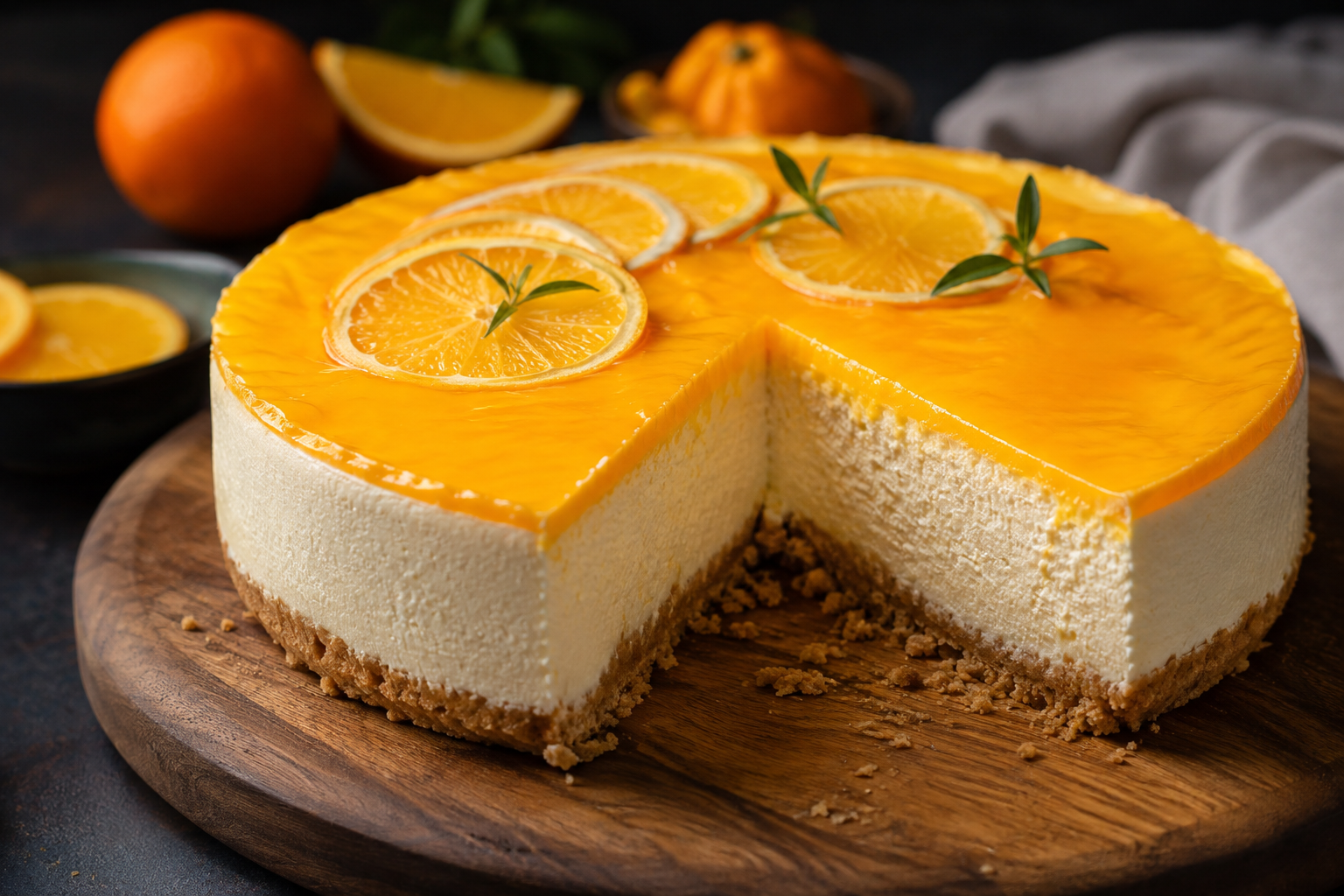 Orange Cheesecake