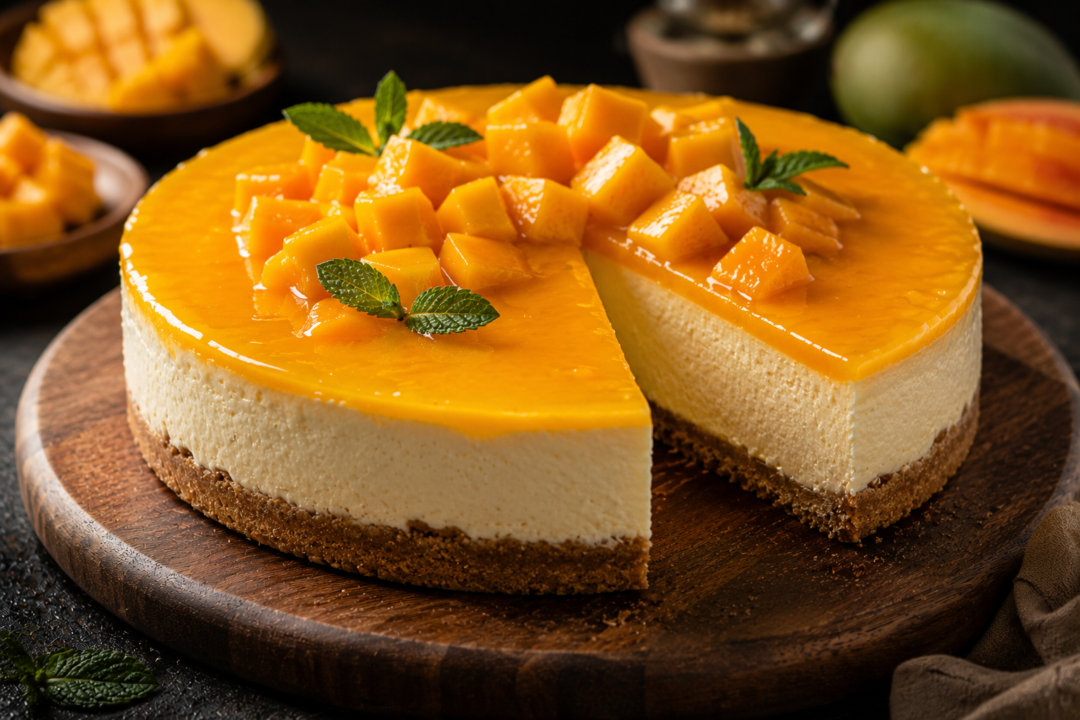 Mango Cheesecake