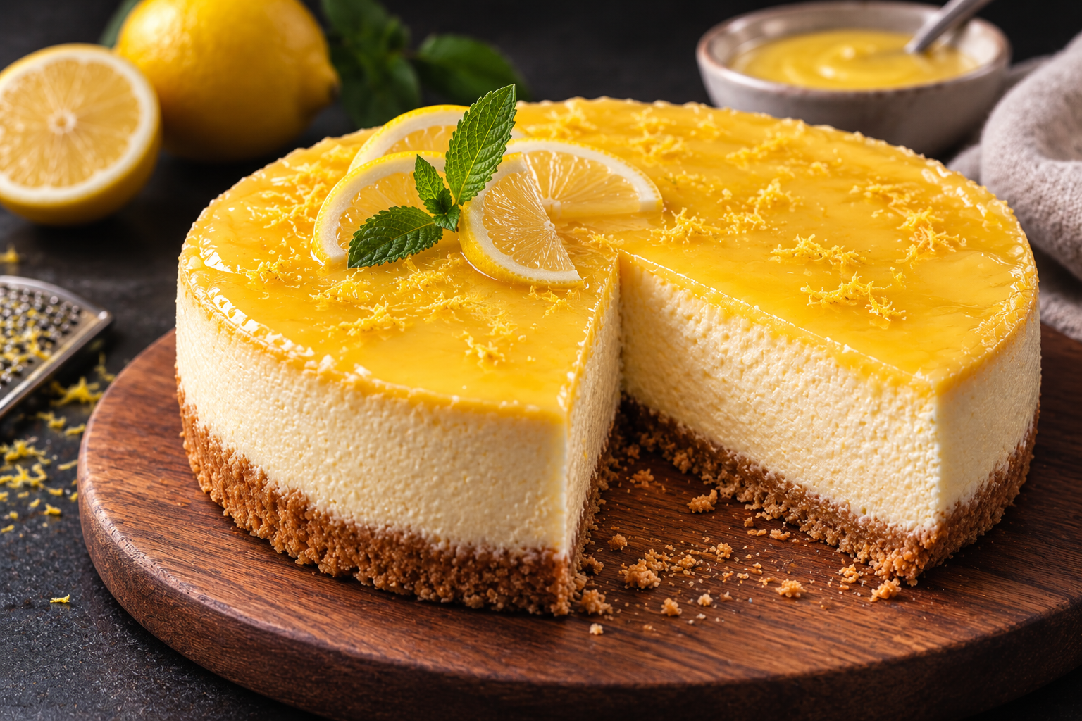 Lemon Cheesecake