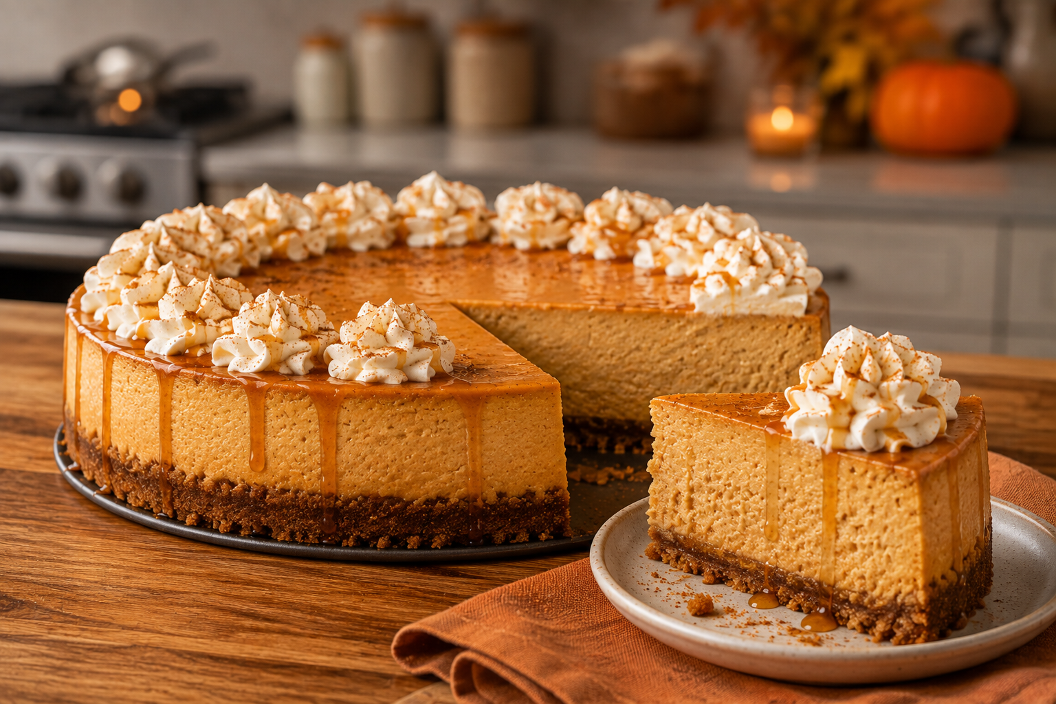 Pumpkin Cheesecake
