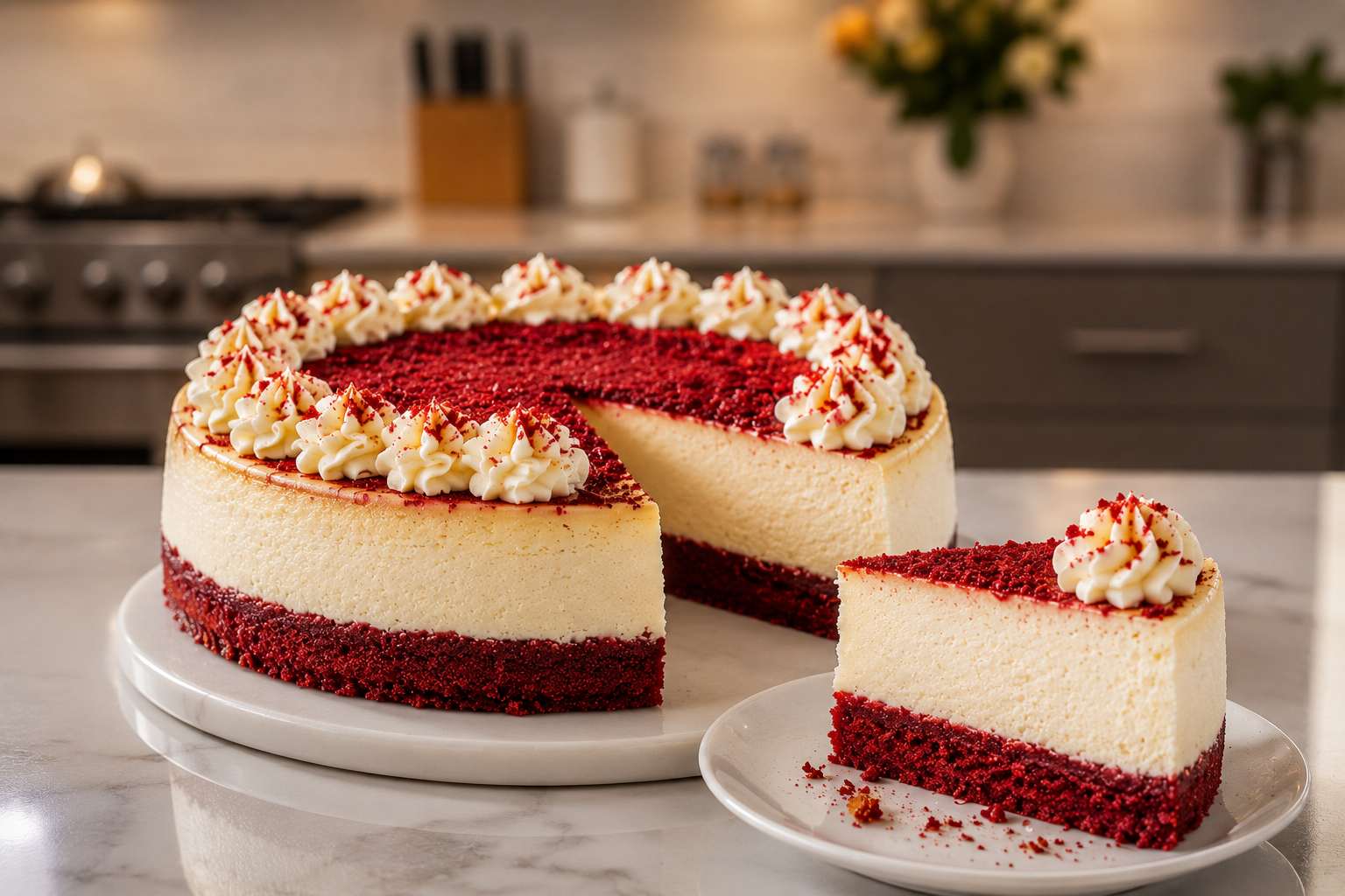 Red Velvet Cheesecake