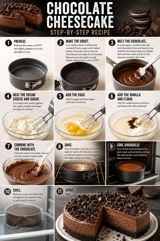 Chocolate Cheesecake Recipe